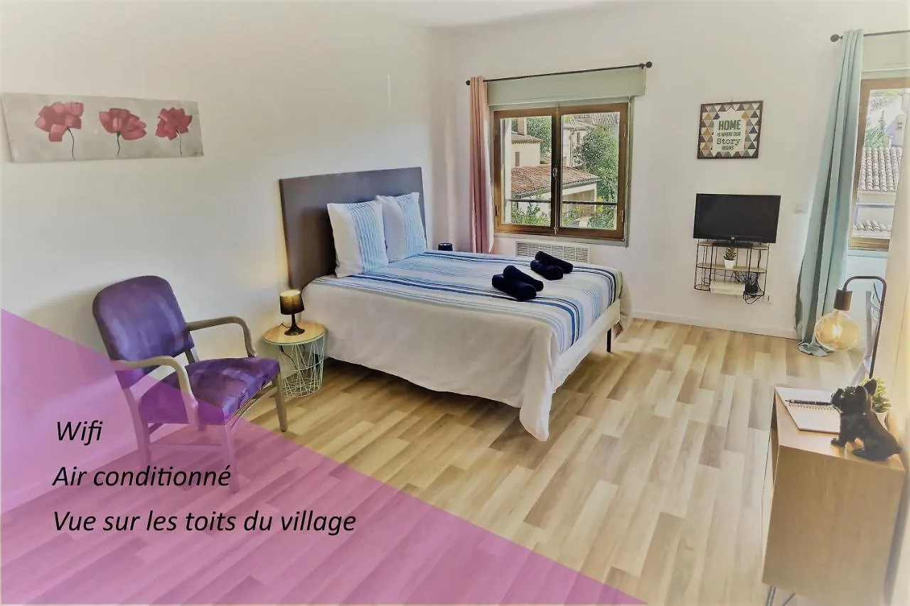 Studio Vue Sur Les Toits, Lumineux Moustiers #2 Lägenhet